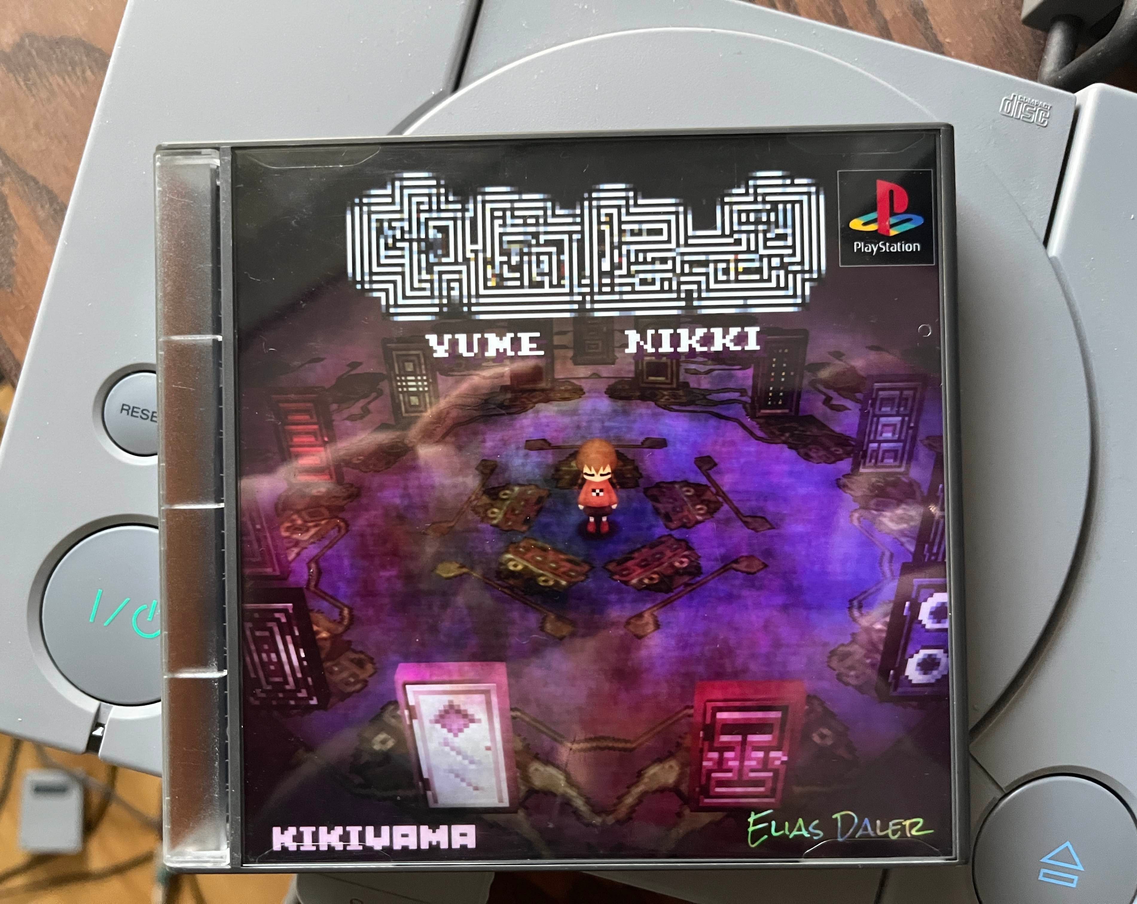 A cover art I designed for Yume Nikki PS